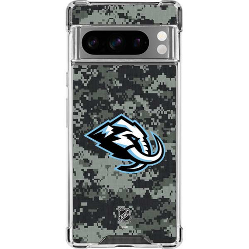 NHL Utah Mammoth DigiCamo Google Pixel 8 Pro Clear Case